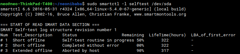 How to check your disk's health in Linux using smartmontools?